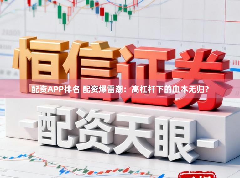 配资APP排名 配资爆雷潮：高杠杆下的血本无归？